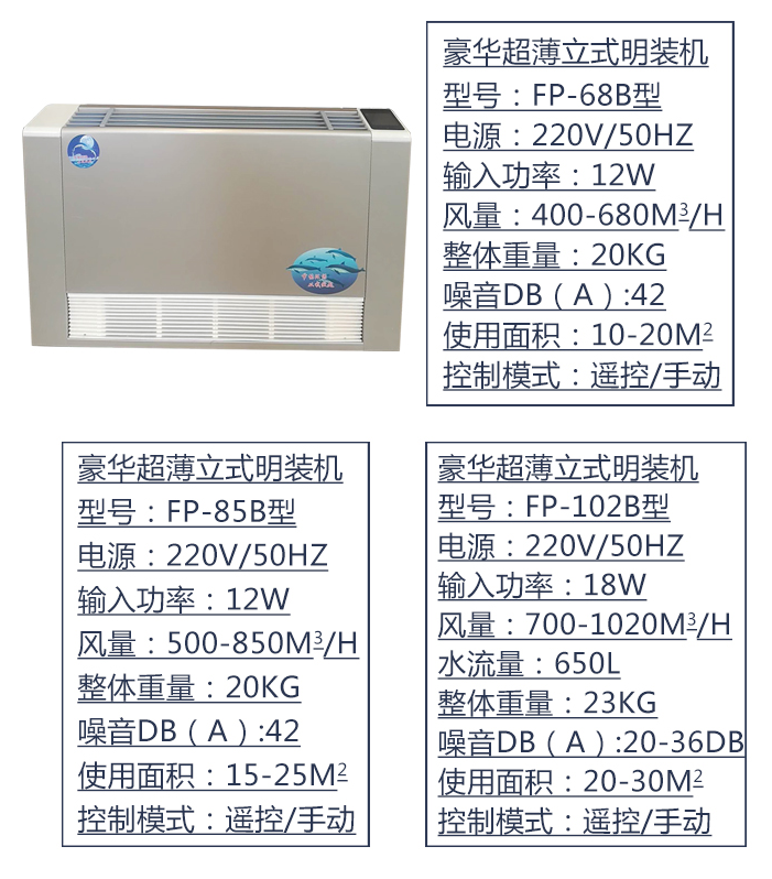超薄明裝風(fēng)機(jī)盤管